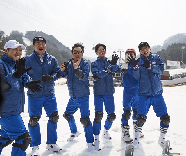 《無限挑戰》「2018 平昌冬奧」特輯拍攝照