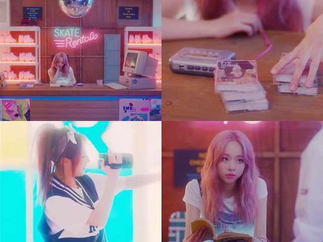 本月少女 ViVi《Everyday I Love You》MV 預告影片截圖