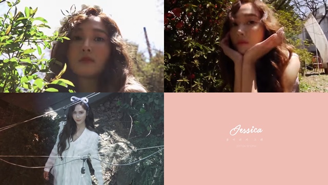 Jessica《因為是春天》MV 預告影片截圖