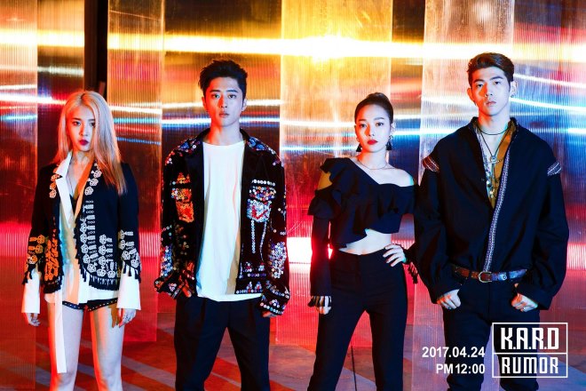 K.A.R.D《RUMOR》概念照 (來源：K.A.R.D@Facebook)