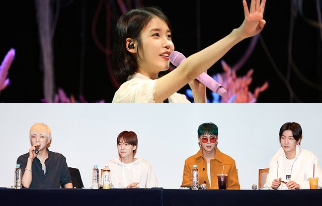 IU、WINNER (縮圖，來源：各藝人官方Facebook)