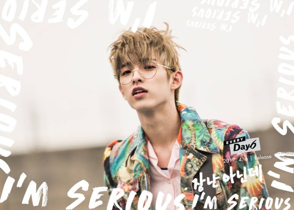 Jae《I&rdquo;m Serious》概念照