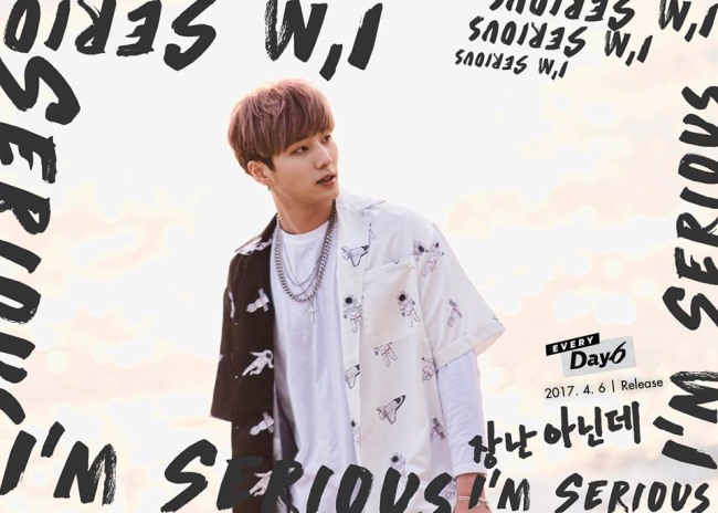 Young K《I&rdquo;m Serious》概念照