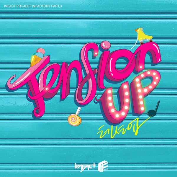 IMFACT《Tension Up》封面照(來源：Genie)