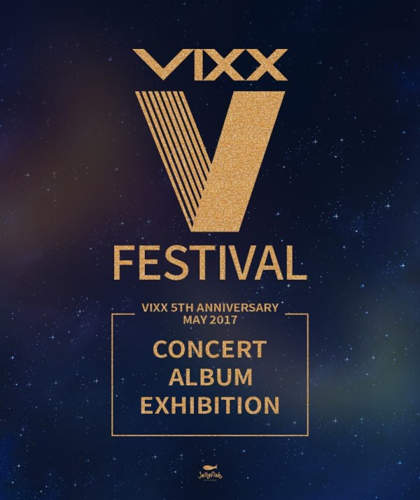 VIXX V Festival 預告海報