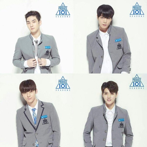 NU”EST《PRODUCE 101》四成員