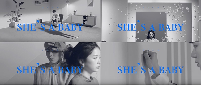 ZICO《SHE'S A BABY》預告截圖