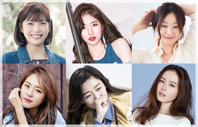 JOY、Suzy、李美妍、李沇熹、全智賢、孫藝珍