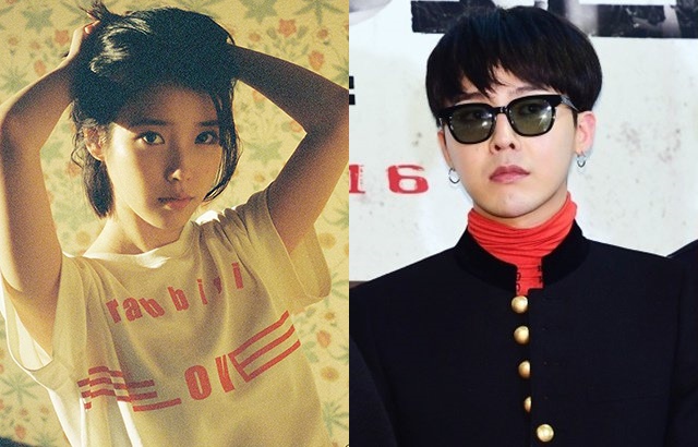 (縮圖)IU、G-Dragon (來源：IU@FB、joynews24)