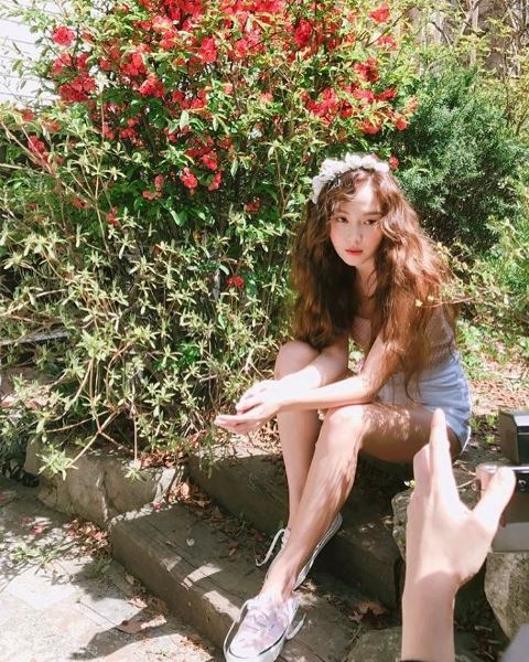 Jessica《因為是春天》花絮照