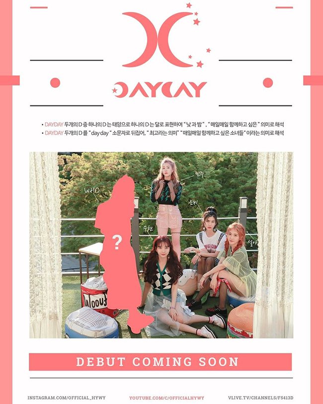 DAYDAY 出道宣傳照