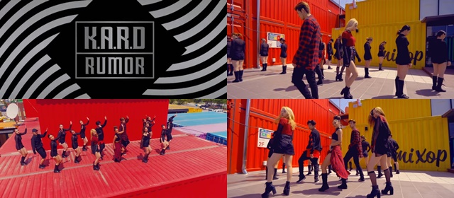 K.A.R.D《RUMOR》隱藏版 MV 影片截圖