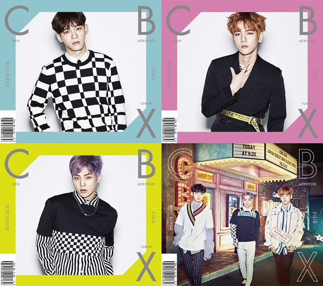 EXO-CBX 日文迷你一輯《GIRLS》封面