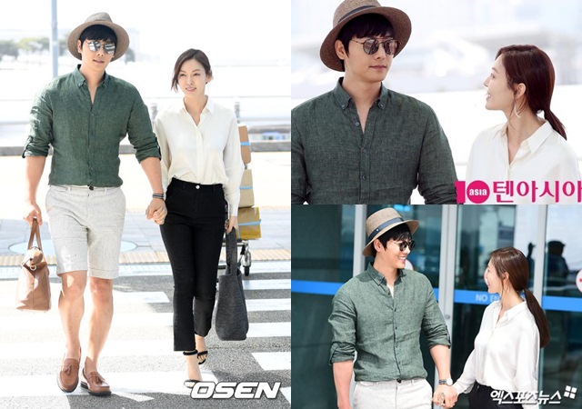 李尚禹、金素妍 (來源：OSEN、tenasia、xportsnews)
