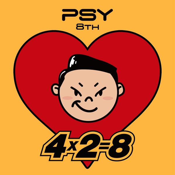 PSY 正規八輯《4X2=8》封面照