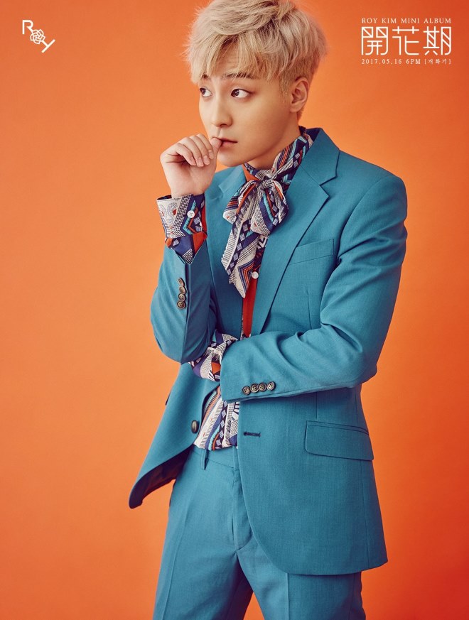 Roy Kim《開花期》概念照 