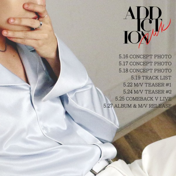 24K 《ADDICTION》行程表 (來源：24K Facebook)