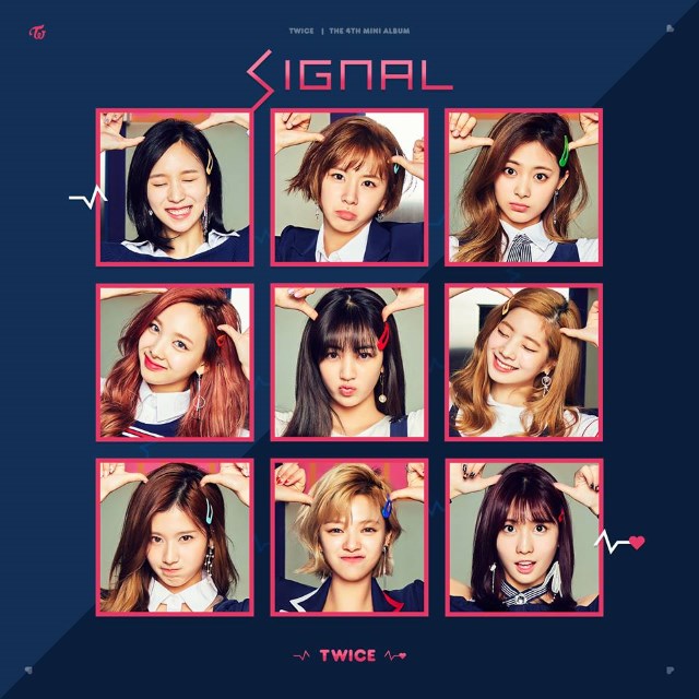 TWICE 迷你四輯《SIGNAL》封面照