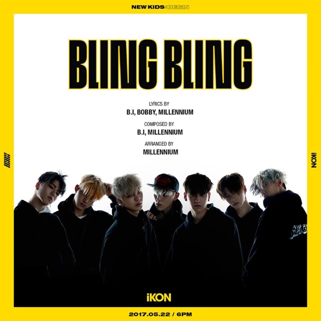 iKON《BLING BLING》海報