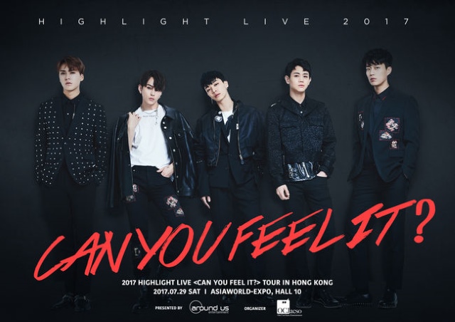 HIGHLIGHT《CAN YOU FEEL IT?》香港演唱會海報