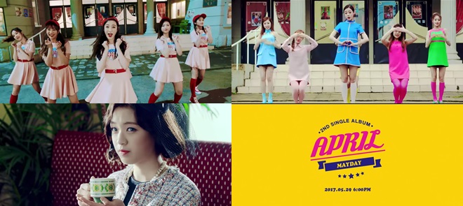April《MAYDAY》MV 預告