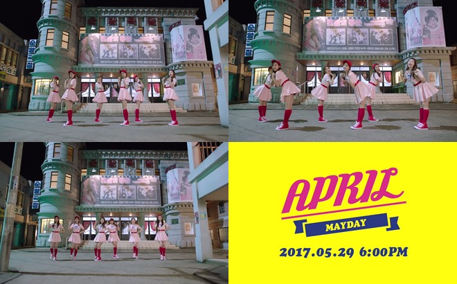 April《MAYDAY》MV 預告 