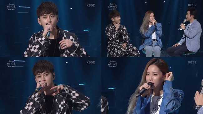 龍俊亨、Heize@《柳熙烈的寫生簿》節目截圖