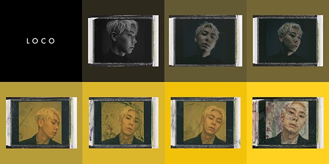 LOCO《BLEACHED》概念照(來源：AOMG@Facebook)