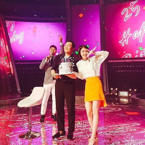 PSY、IU@《Fantastic Duo 2》(來源：PSY@Instagram)