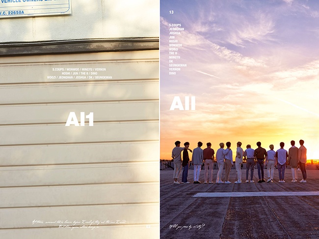 SEVENTEEN《Al1》概念照