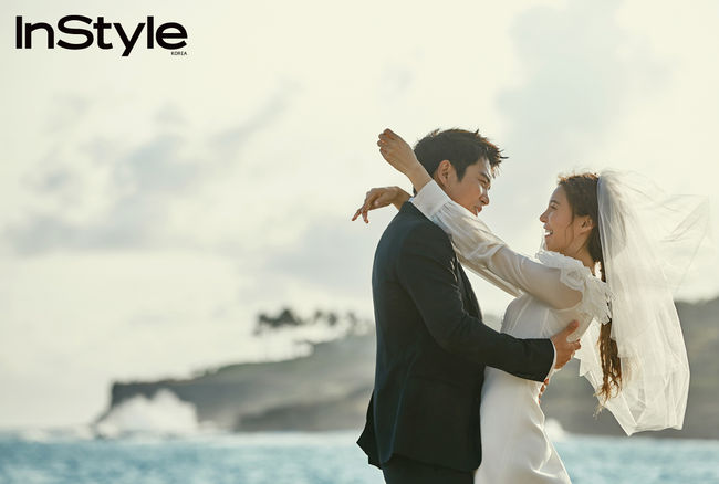 朱相昱、車藝蓮《InStyle》婚紗畫報