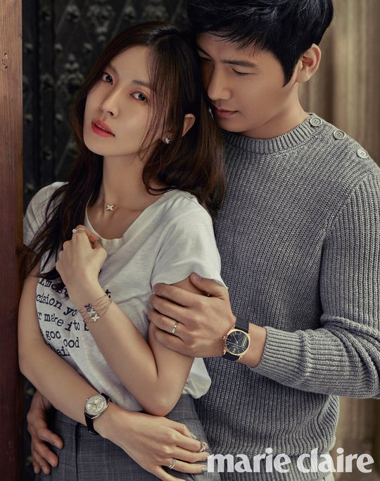 李尚禹、金素妍《Marie Claire》婚紗畫報