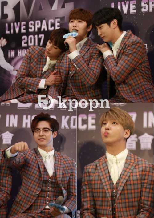 B1A4 香港演唱會記者會