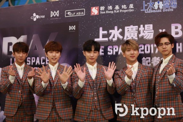 B1A4 香港演唱會記者會