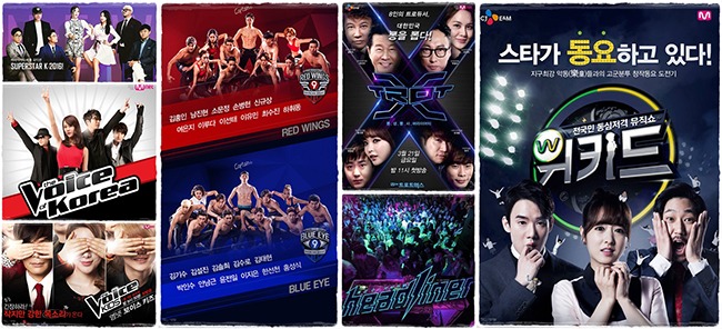 Mnet 選秀頻道組圖 (來源：Mnet)