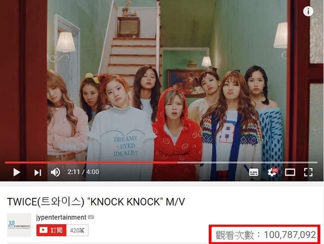TWICE《Knock Knock》MV 截圖