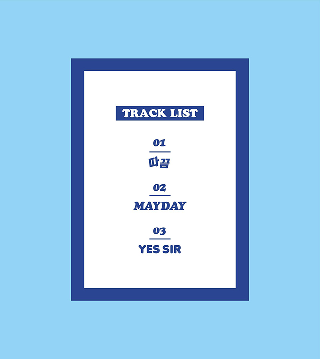 April《MAYDAY》曲目表(來源：April@Facebook)