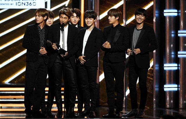 BTS 防彈少年團@Billboard Music Award(來源：Billboard)