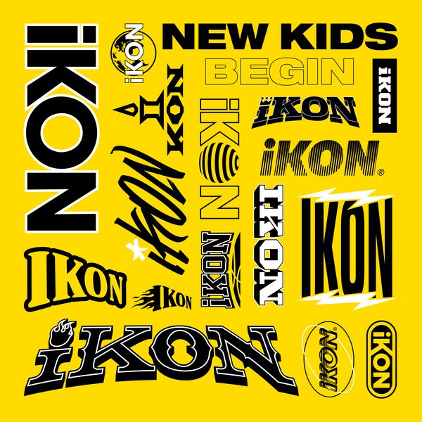 iKON《NEW KIDS：BEGIN》封面照(來源：Genie)