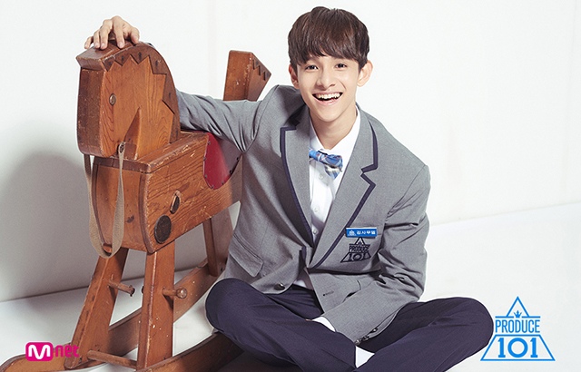 PUNCH(Kim Samuel)(來源：《PRODUCE 101》官網)