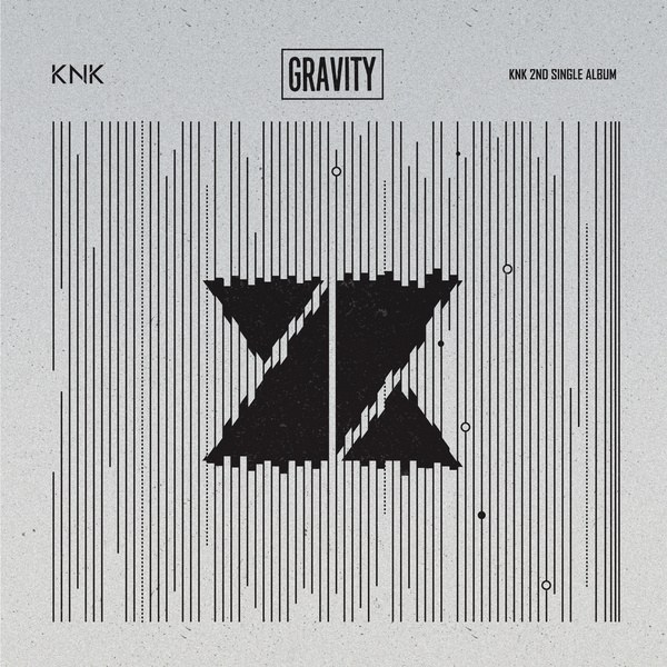 KNK《GRAVITY》封面照(來源：Genie)