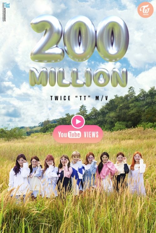 TWICE《TT》點擊率破兩億