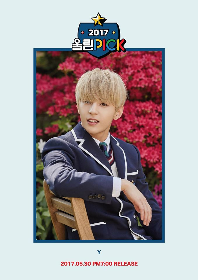 Y (Golden Child)《2017 Woollim PICK》預告照