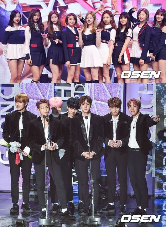 TWICE、BTS 防彈少年團