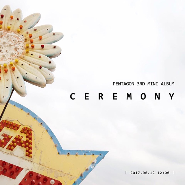 PENTAGON《CEREMONY》預告照(來源：PENTAGON@Facebook)
