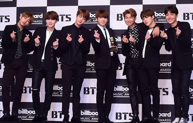 (縮圖)BTS 防彈少年團@《Billboard Music Award》獲獎記者會(來源：HIGH CUT)