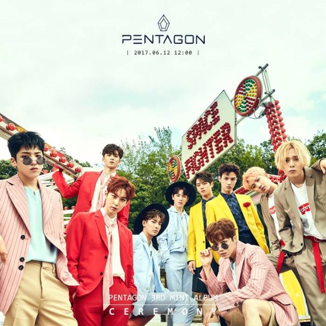 PENTAGON《CEREMONY》概念照 (來源：PENTAGON@FB)