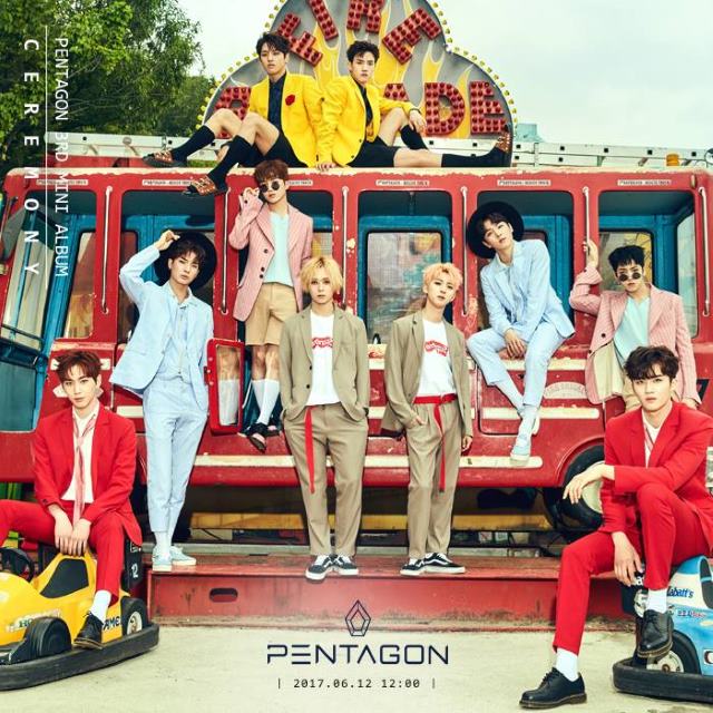 PENTAGON《CEREMONY》概念照