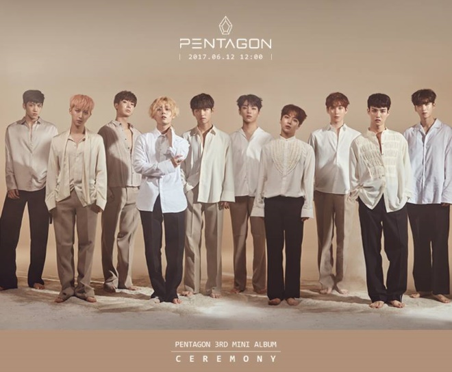 PENTAGON《CEREMONY》概念照