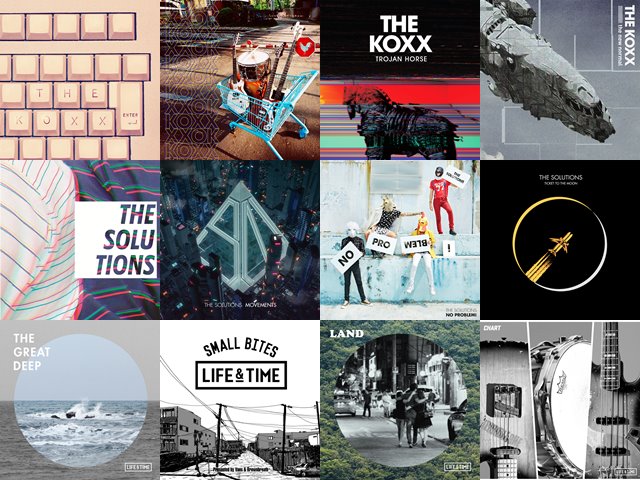THE KOXX、THE SOLUTIONS、Life and Time (縮圖，來源：風雲東洋音樂)